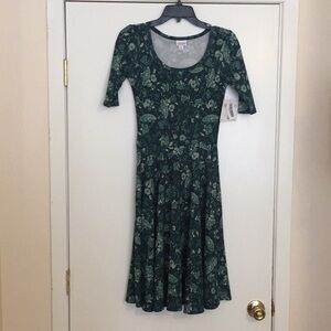 XS LuLaRoe Nicole Dress G03 1954